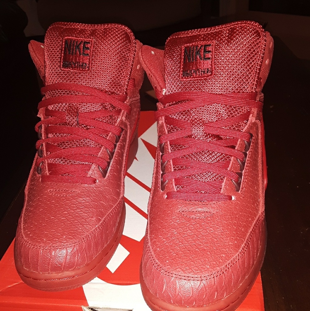 Nike Air Python Prm Red With Box - image 4